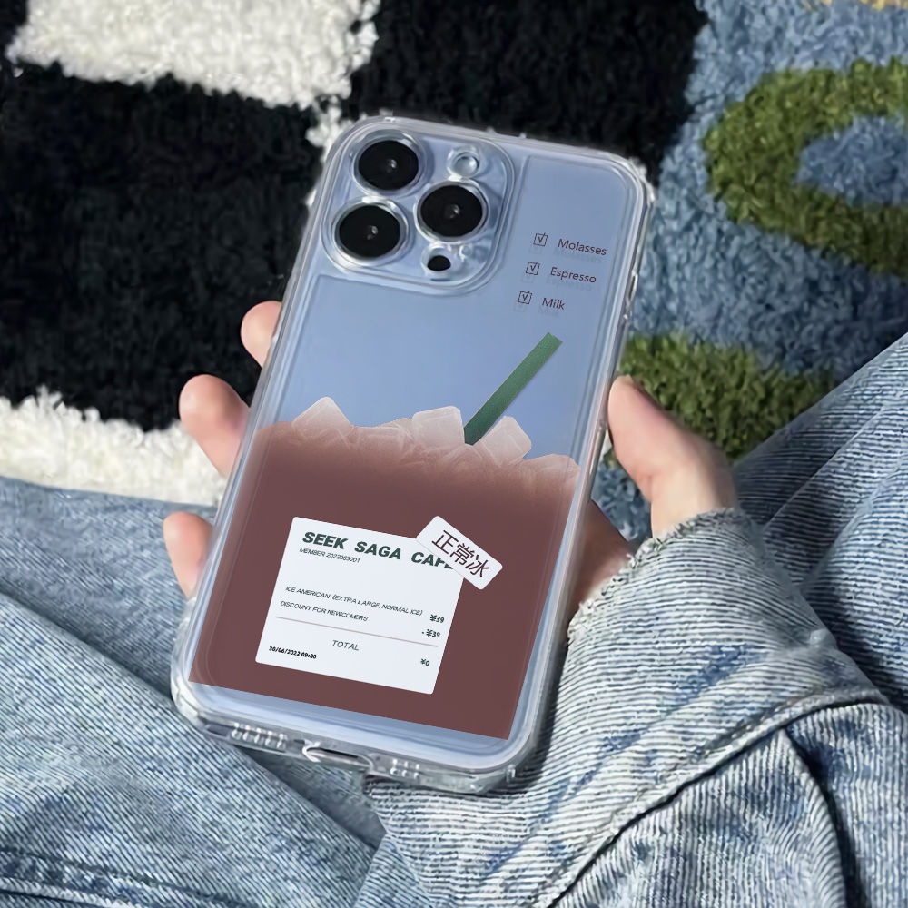 ✅Ốp Điện Thoại Mềm Chống Sốc Đơn Giản Cho Apple 14pro plus 78 Max6In13 iPhone1211 DDG3