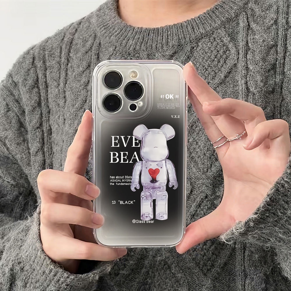 ✅Ốp Điện Thoại Mềm Chống Sốc In Hình Gấu Hoạt Hình Cho iPhone1213 7814Promax 6In 11