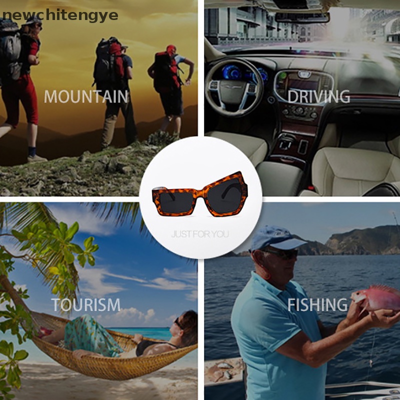 Kính Mát Gọng Vuông Bất Đối Xứng Thời Trang Cá Tính Cho Nam