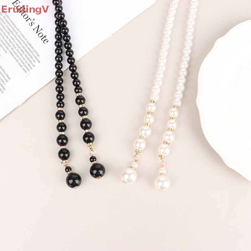 Thắt Lưng Chuỗi Hạt Ngọc Trai Bằng Kim Loại Thanh Lịch Cho Nữ