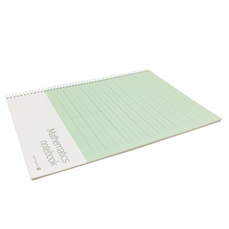 Sổ Lò Xo Toán Học - Morning Glory 10233-87195 - Màu Xanh Lá