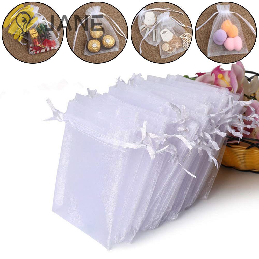 25 / 50 Túi Dây Rút Đựng Quà Giáng Sinh