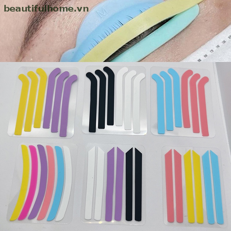 Bộ 3 Cặp Đệm Silicone Nâng Lông Mi Tiện Dụng