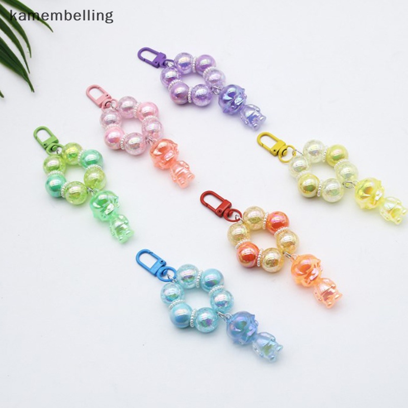 1 Móc Khóa Hình Thú Cưng Hoạt Hình Nhiều Màu Dễ Thương