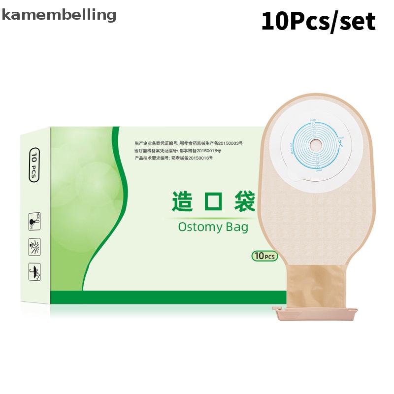 Bộ 10 Túi Lọc Colostomy Dùng Một Lần Tiện Dụng