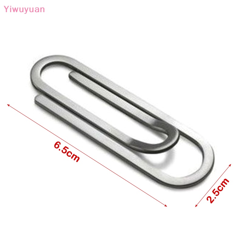 Kẹp Tiền / Thẻ Tín Dụng Bằng Thép Không Gỉ Mới