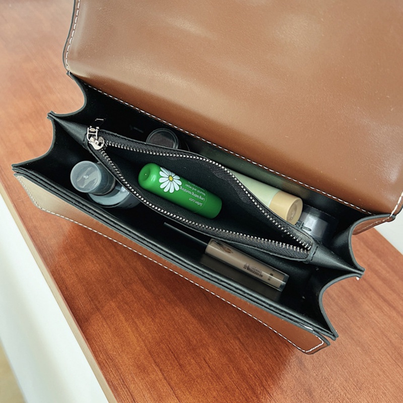 Túi Da Đeo Chéo Dây Kim Loại Thời Trang Dành Cho Nữ