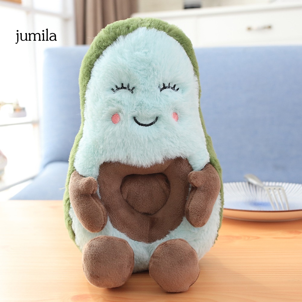 Trái Bơ Nhồi Bông Đáng Yêu Trang Trí Nhà Cửa / Văn Phòng