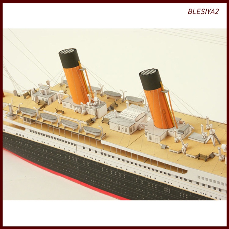 Mô Hình Tàu Titanic 3D Bằng Giấy Tỉ Lệ 1 / 400 2