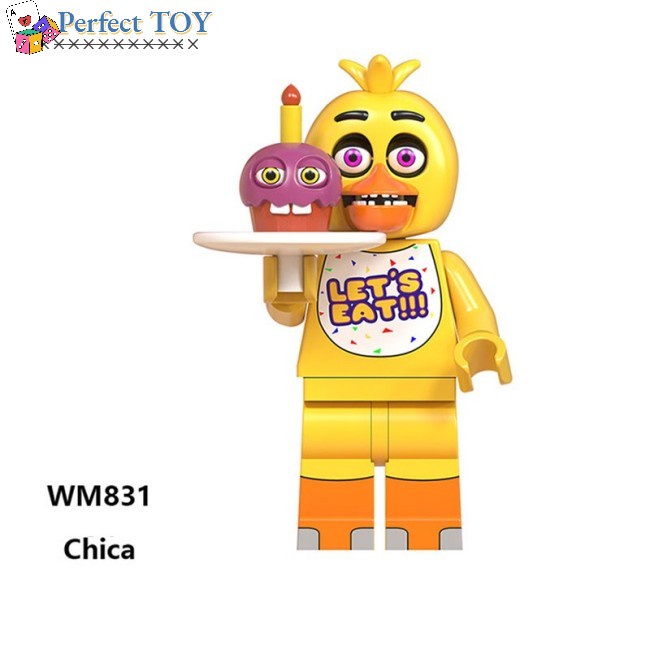 Mô Hình Lego Nhân Vật FNAF / Bonnie / Chica / Foxy / Freddy