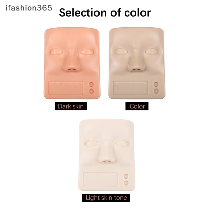 Đầu Ma Nơ Canh Silicon Luyện Tập Nối Mi Có Thể Tháo Rời ifashion365