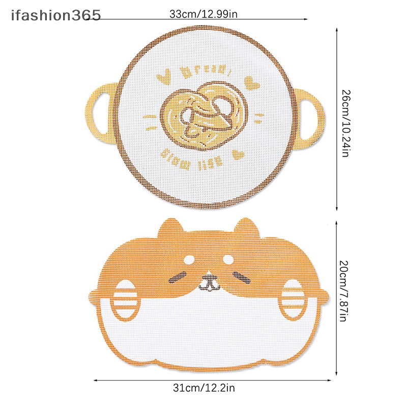 Miếng Lót Nồi Hấp Bánh Bao Hình Tròn Bằng Silicon Không Dính Tái Sử Dụng Linh Hoạt ifashion365