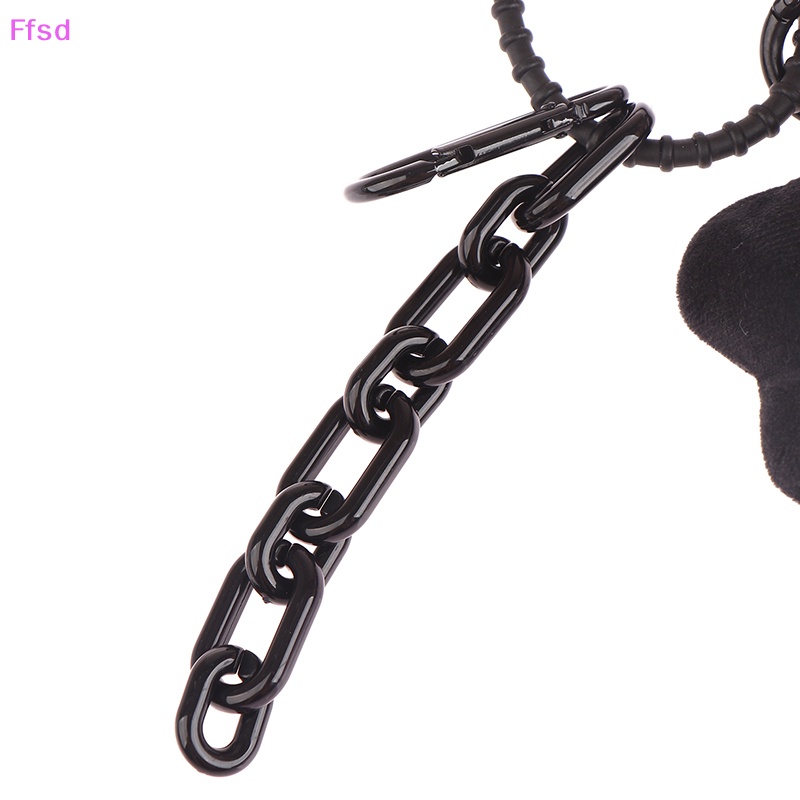 {Ffsd} Móc Khóa Hình Bông Hoa Xoắn Nhỏ Mềm Mại Màu Đen Tươi Tắn Sáng Tạo Cho Nữ * Bán Chạy