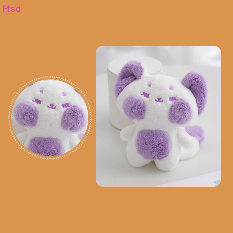 {Ffsd} Dudu Đồ chơi nhồi bông Mềm Mại Hình Mèo Hoạt Hình Kawaii Làm Quà Tặng Sinh Nhật / Halloween Có Móc Khóa