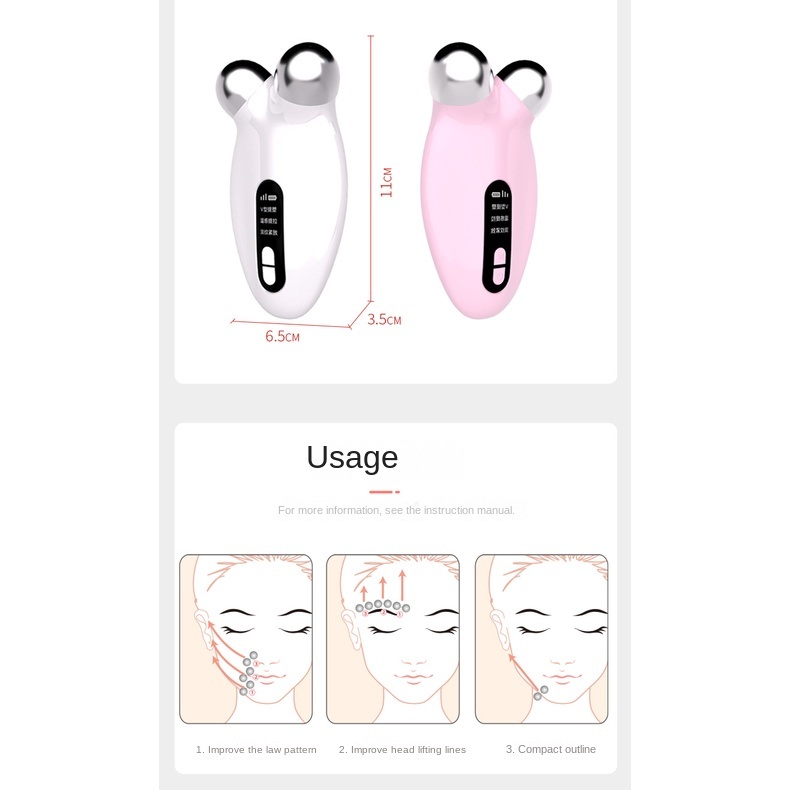 Máy Mát Xa Nâng Cơ Mặt Làm Săn Chắc Da Chống Nếp Nhăn