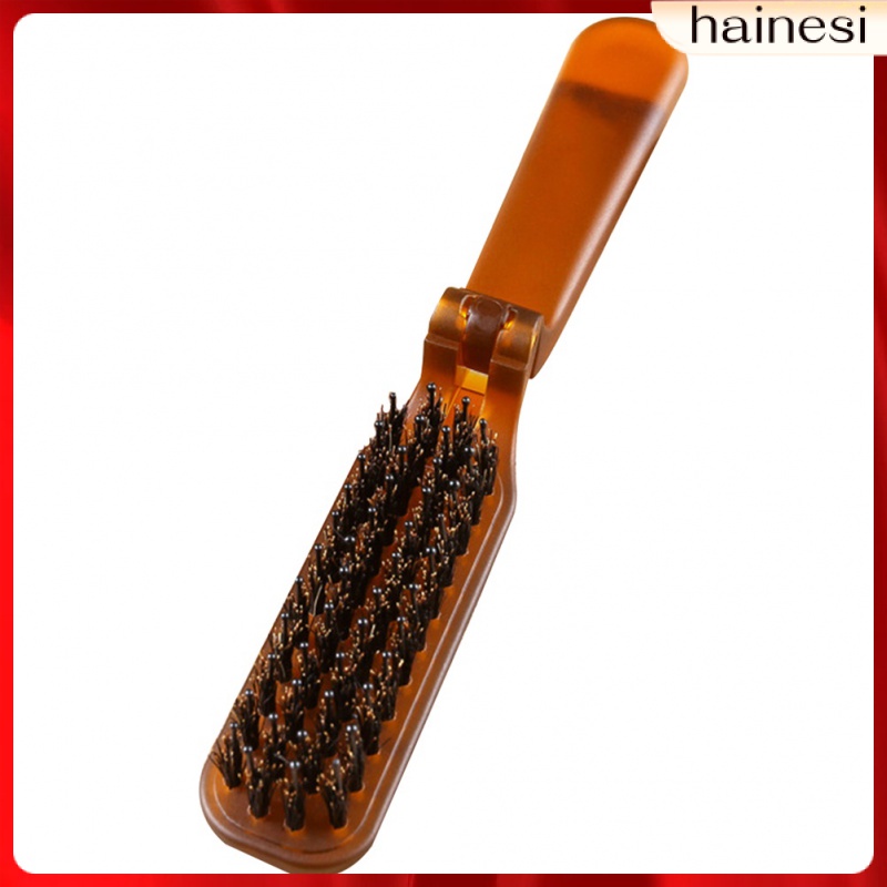 Lược Chải Râu Gấp Gọn Bỏ Túi Bằng Kim Loại Dành Cho Nam Giới