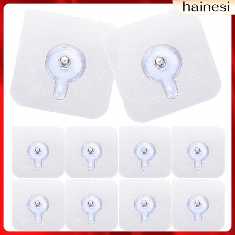 Set 10 Móc Treo Đồ Dán Tường Tiện Lợi