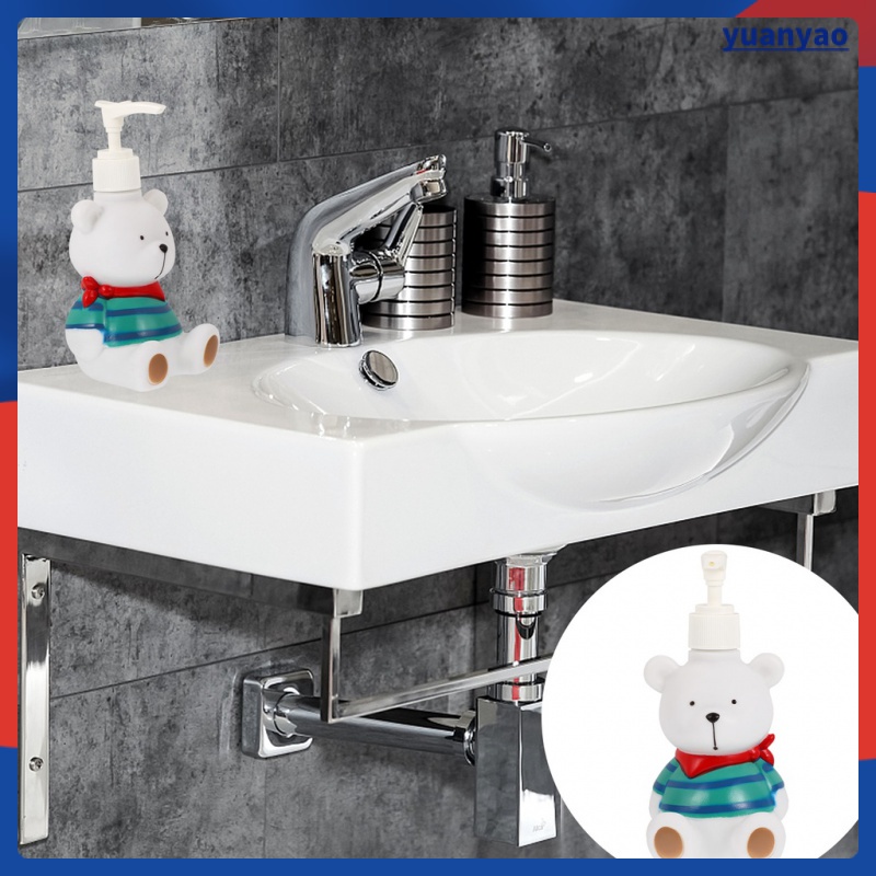 1 Bình Rỗng Dạng Bơm Đựng Xà Phòng Dầu Gội Dành Cho Trẻ Em Khi Đi Du Lịch