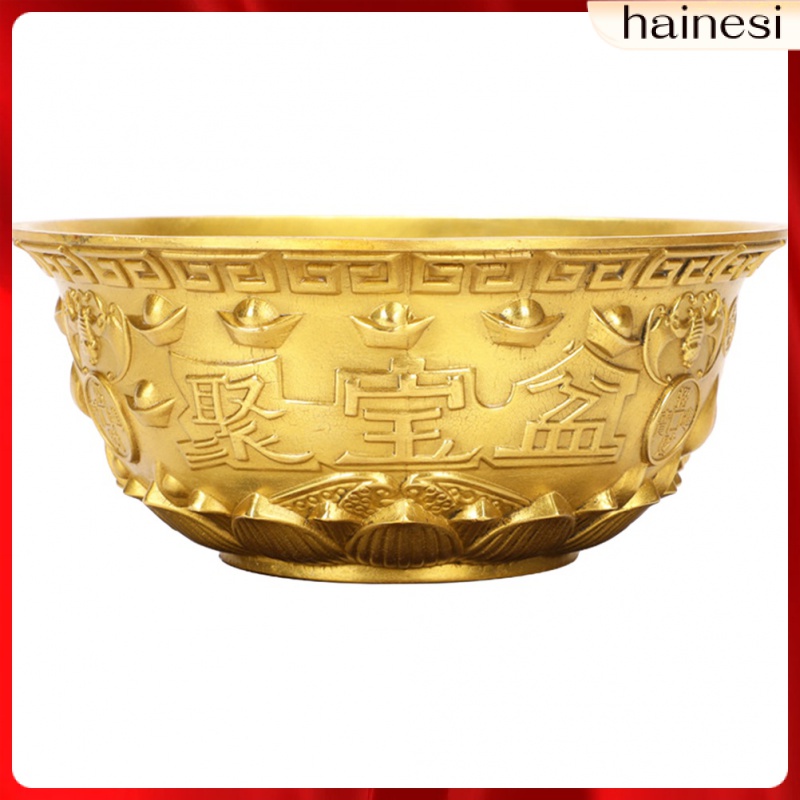 Mô Hình Bát Cornucopia Bằng Đồng Thau Để Bàn Trang Trí Nhà Cửa / Văn Phòng