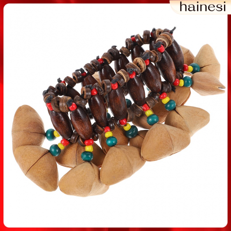 Vòng Tay Vỏ Sò Bằng Gỗ Độc Đáo Cho Bé