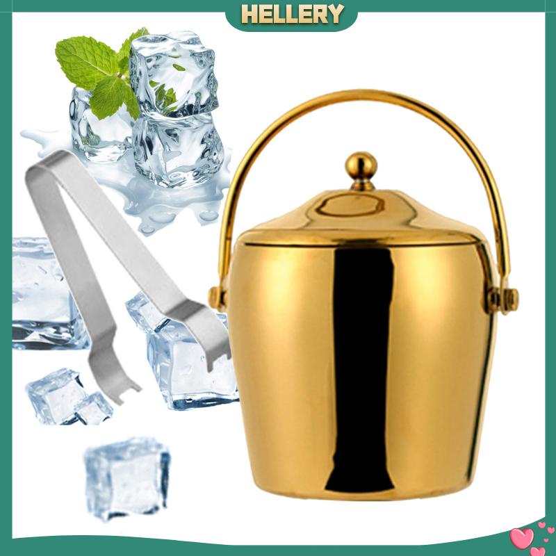 Xô Đựng Đá Hai Lớp Cách Nhiệt Dùng Cho Tiệc Nướng Bbq