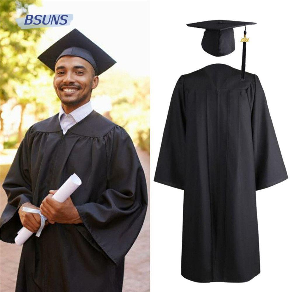 Bsuns Bộ Áo Choàng Tốt Nghiệp Đính Tua Rua Lấp Lánh Có Thể Tháo Rời Cho Bữa Tiệc Đạ