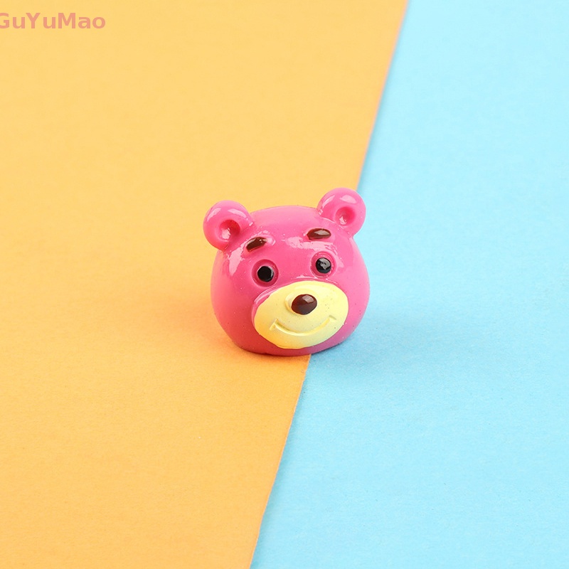[cxGUYU] Kẹp Tóc Trang Trí Điện Thoại Hình Gấu Dâu Tây Dễ Thương DIY PRTA