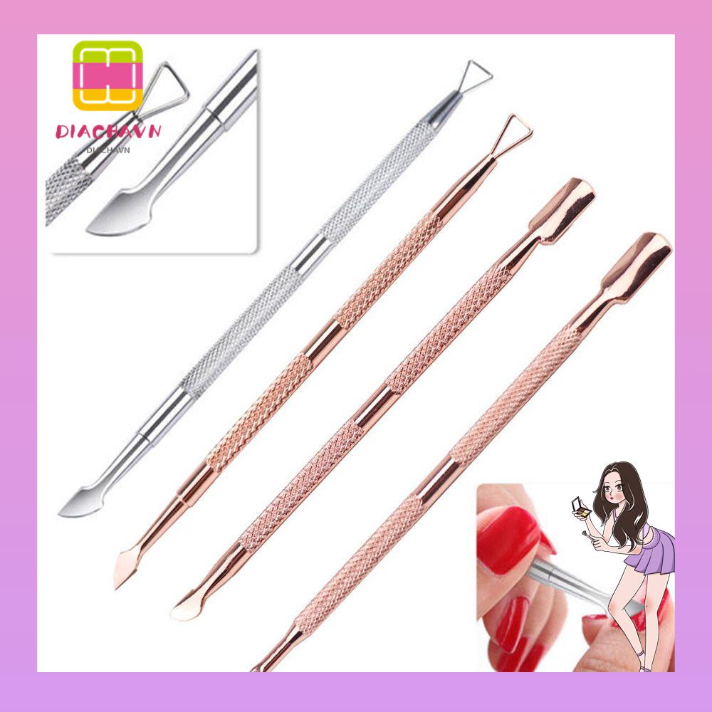 1 Dụng Cụ Tẩy Sơn Móng Tay Bằng Thép Không Gỉ Thời Trang