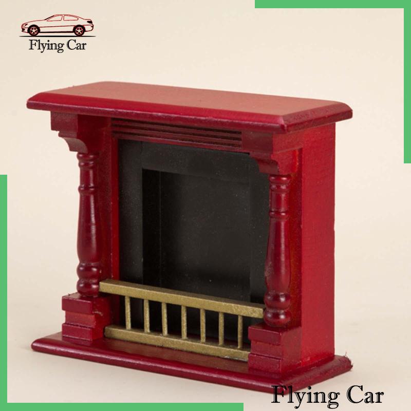 Mô Hình Lò Sưởi Trang Trí Tiểu Cảnh Phòng Ngủ Tỉ Lệ 1 / 12