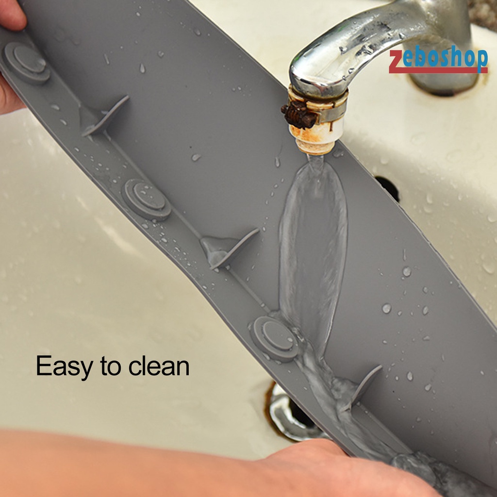 Tấm Chắn Nước Mềm Mại Thiết Kế Dốc Hút Áp Suất Chống Văng Cho Bồn Nước