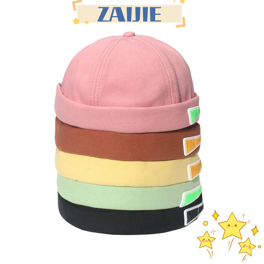 Zaijie Mũ Lưỡi Trai Cotton Phong Cách Vintage Thời Trang Unisex 24