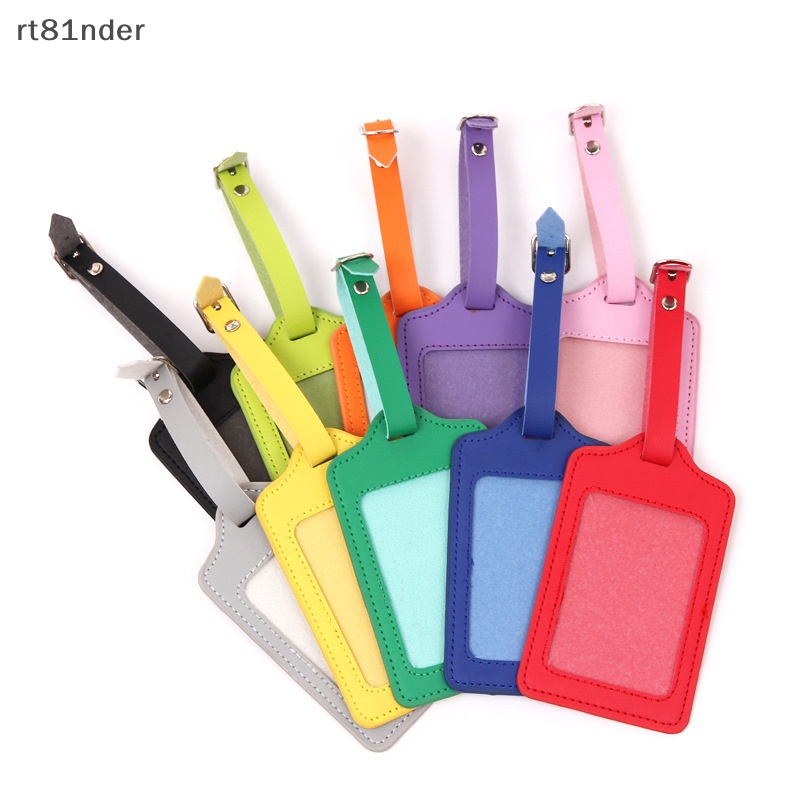 Rt Nhãn Đánh Dấu Hành Lý Bằng Da Pu Nhỏ Gọn Tiện Dụng