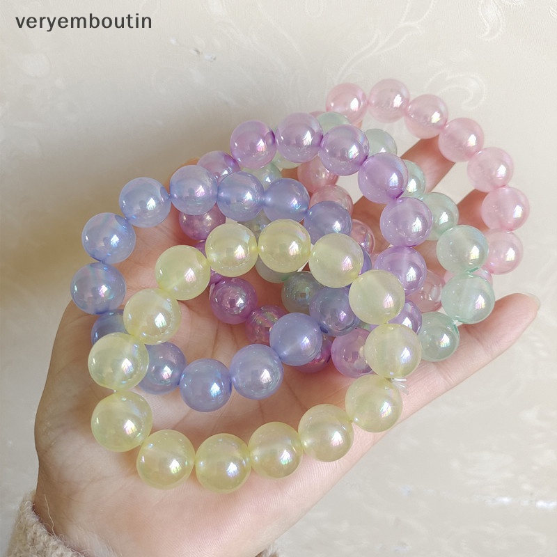 Vòng Tay Chuỗi Hạt Nhiều Màu Sắc Thủ Công Xinh Xắn