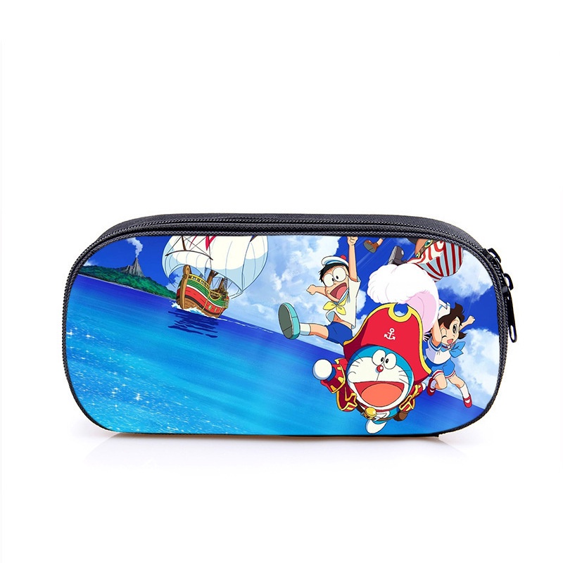 Túi Đựng Bút Chì Một Lớp In Hình Doraemon Hoạt Hình Cá Tính Dành Cho Học Sinh GT2