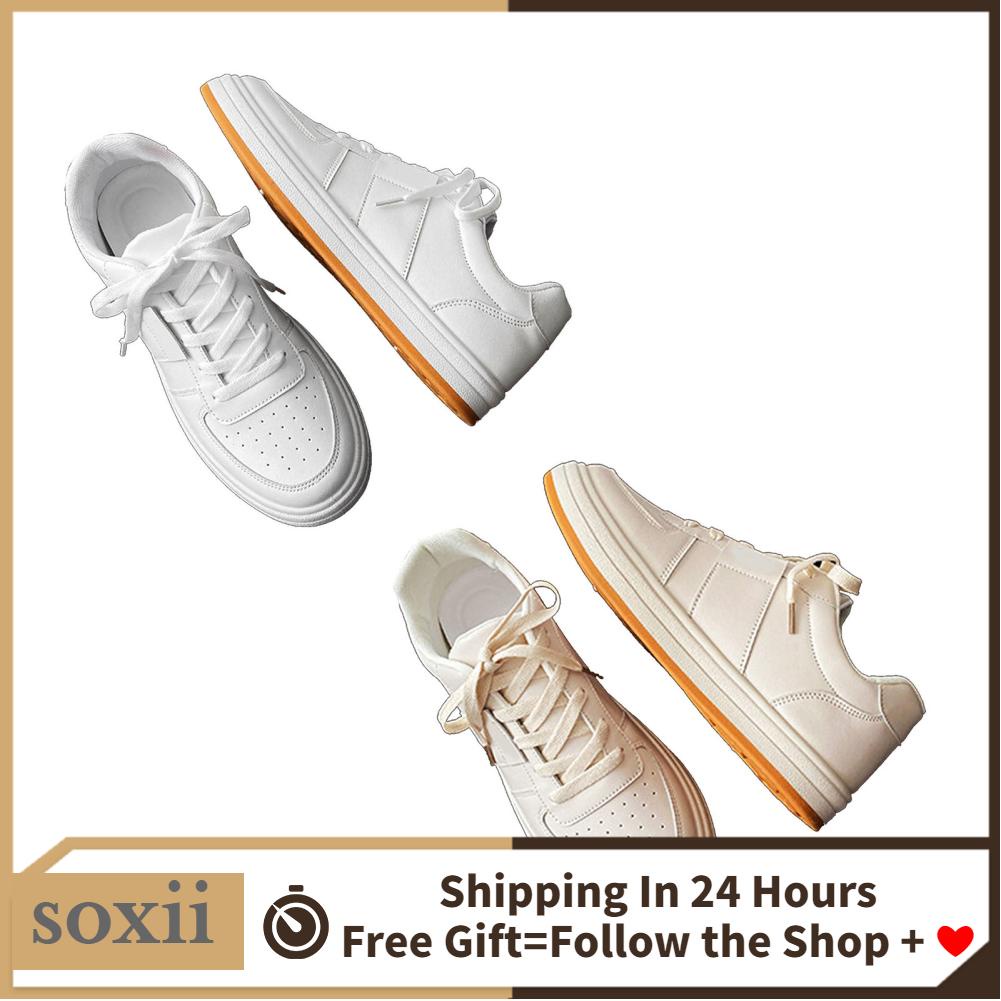 Soxii Men Fashion Sneakers Easy Matching Breathable Men Casual Shoes Comfortable Lining Rubber Sole for Daily for Autumn