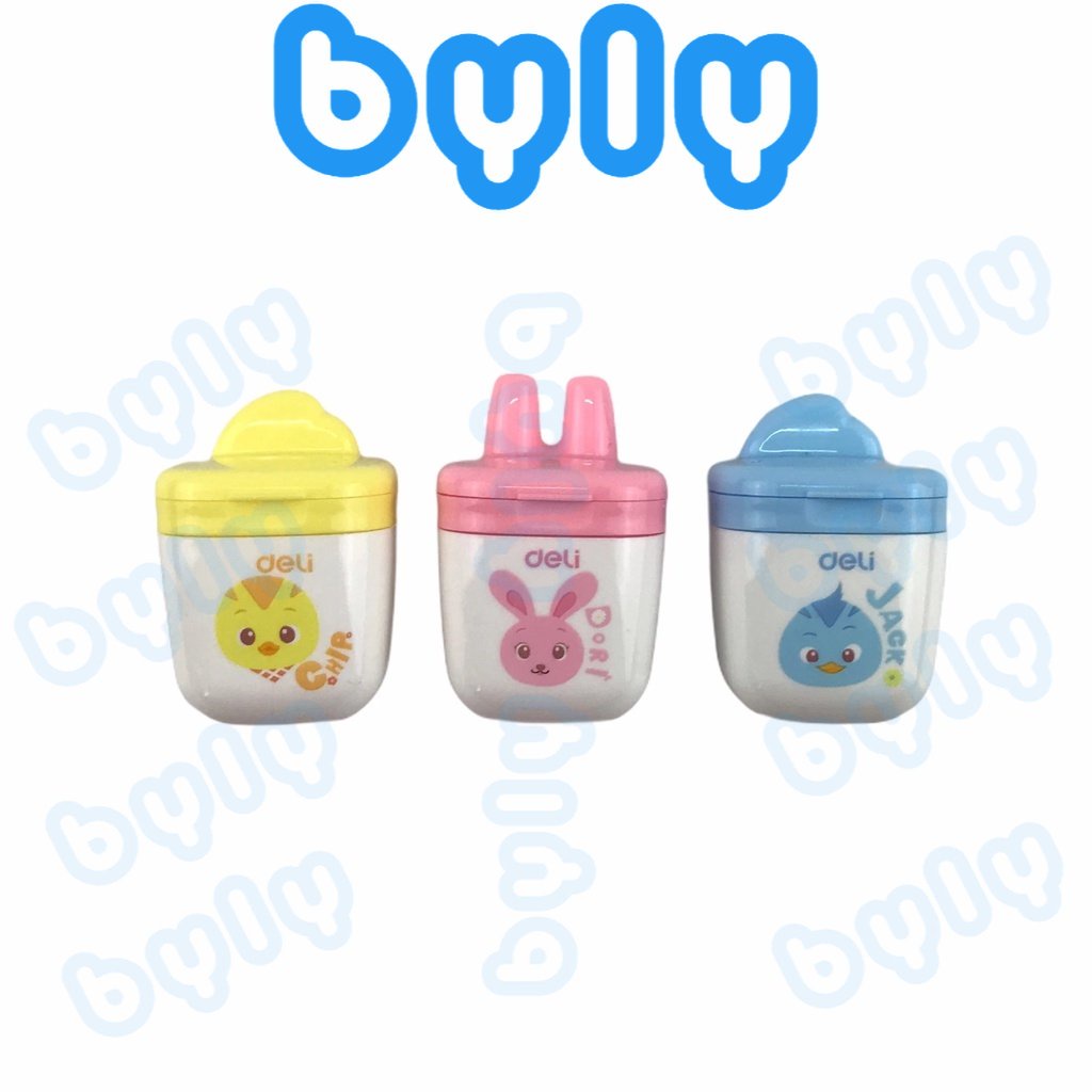 Chuốt bút chì có ngăn đựng rác Deli R01300 - ByLy Store