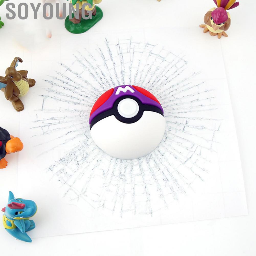 Soyoung Ball Hits Car Window  Decorative PVC EVA Verisimilitude Stereo for Auto