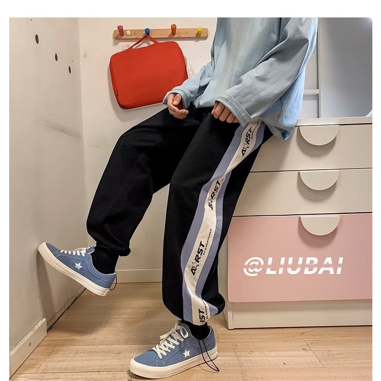 Quần Dài Dáng Rộng Mỏng Màu Sắc Ngọt Ngào Phong Cách Hip Hop Đường Phố Thời Trang Mùa Hè Cho Nữ