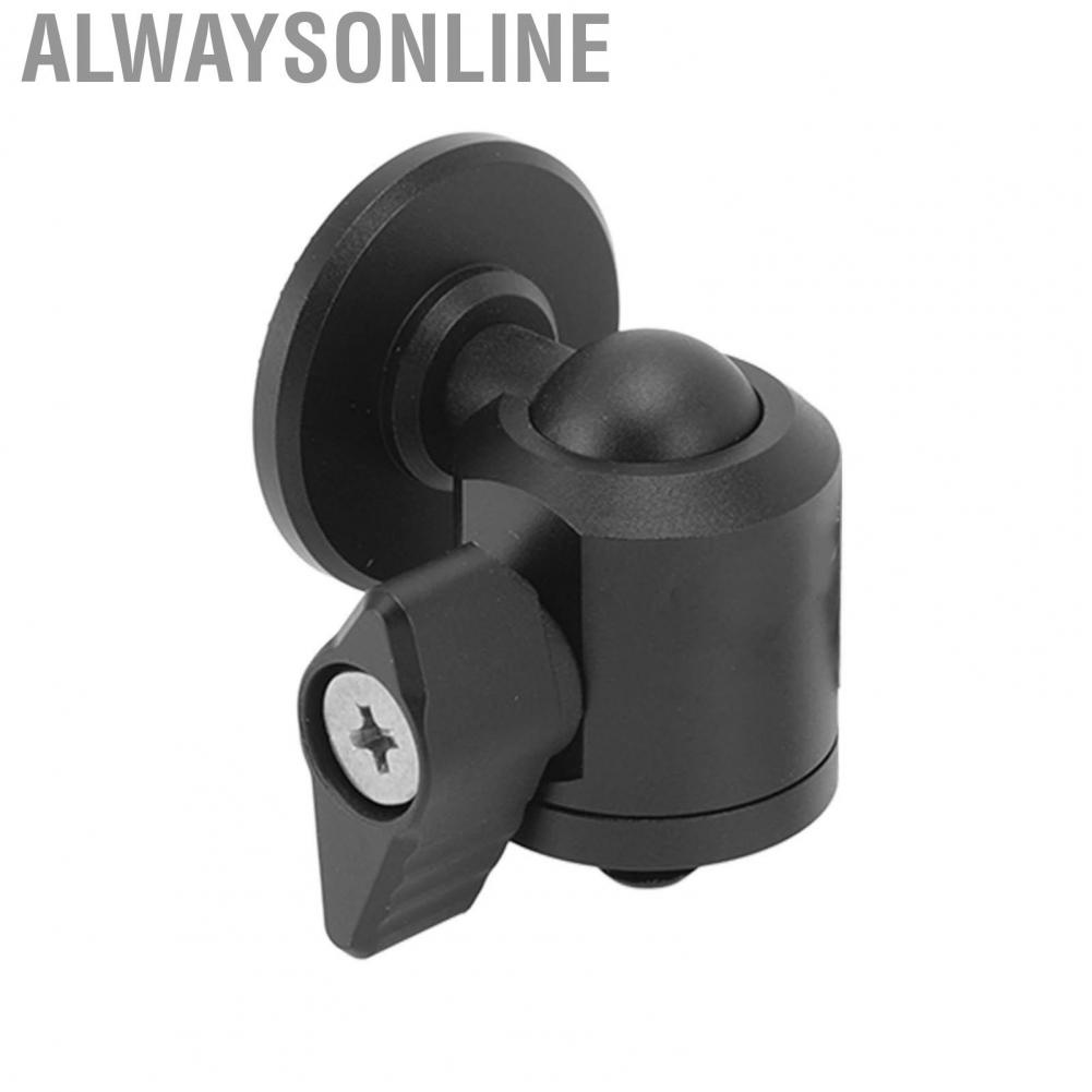 Alwaysonline PULUZ Aluminum Alloy Ball Head Mount Mini Portable Tripod with 1/4 inch Male Screw for  Smartphone Fill Light MIC