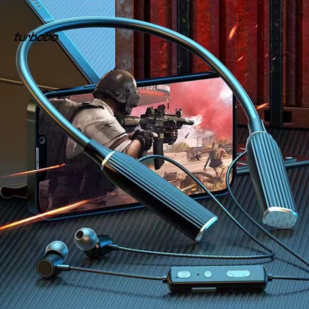 Tai Nghe Thể Thao Nhét Tai Đeo Cổ Hỗ Trợ Thẻ TF Kết Nối Bluetooth Và Phụ Kiện