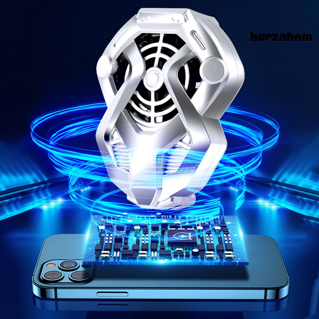 Quạt Tản Nhiệt Làm Mát Không Tiếng Ồn Sạc Nhanh Cho Điện Thoại Di Động