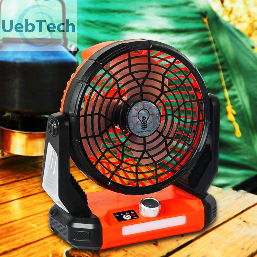 Quạt Điện 5200mAh Có Thể Sạc Lại Bằng Cổng USB Dùng Nướng BBQ Tiện Dụng