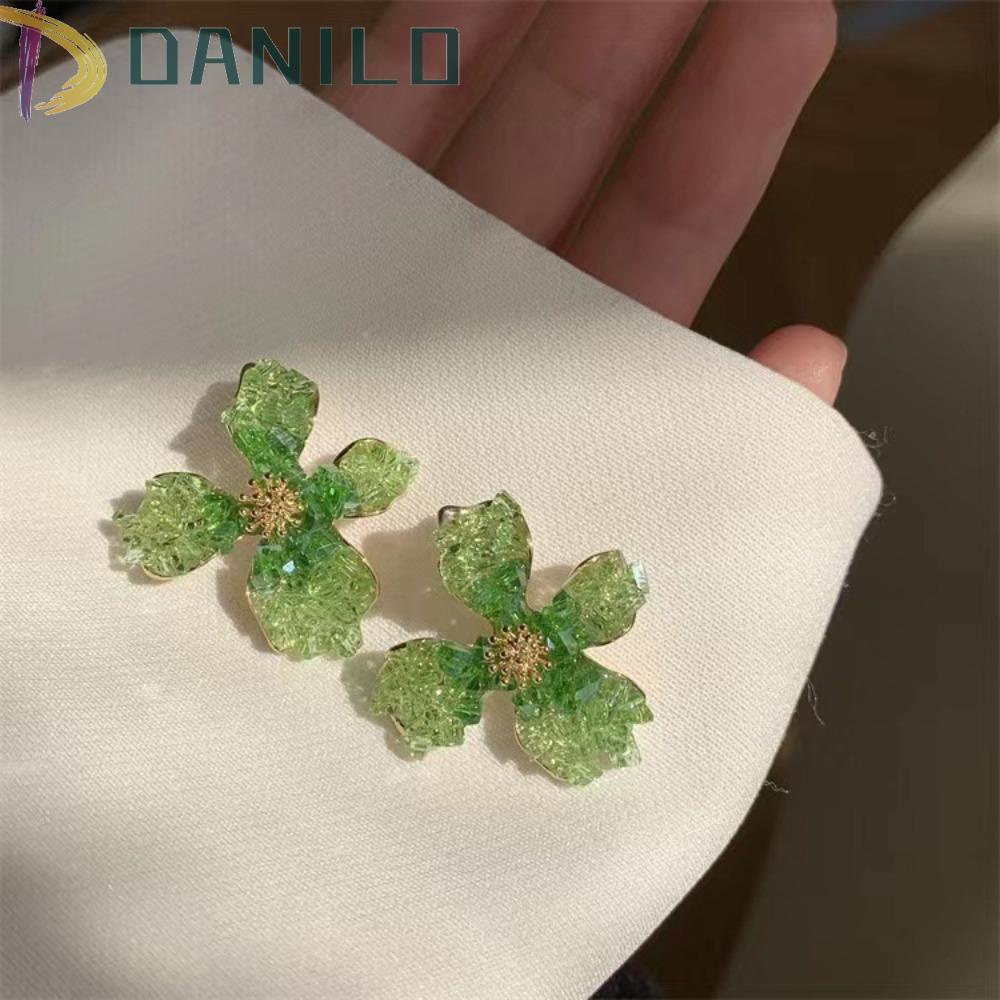 Khuyên Tai Hợp Kim Hình Hoa Idyllic Niche Dễ Thương