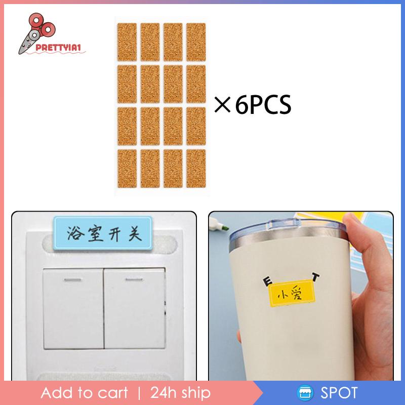 [Prettyia1] Giấy Ghi Chú Tự Dính Chống Thấm Nước Nhiều Màu Sắc Cho Văn Phòng Hoặc Làm Việc