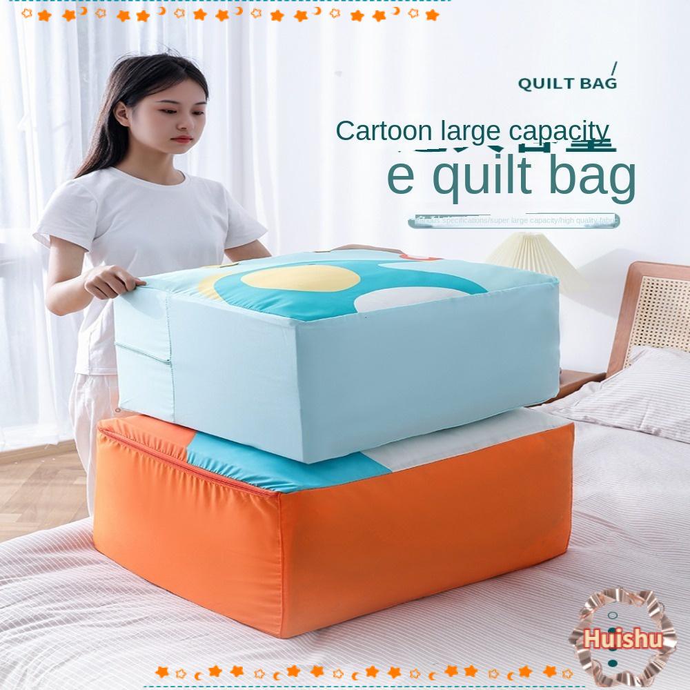 Túi Đựng Chăn Mền Cotton Họa Tiết Hoạt Hình Dành Cho Đi Du Lịch