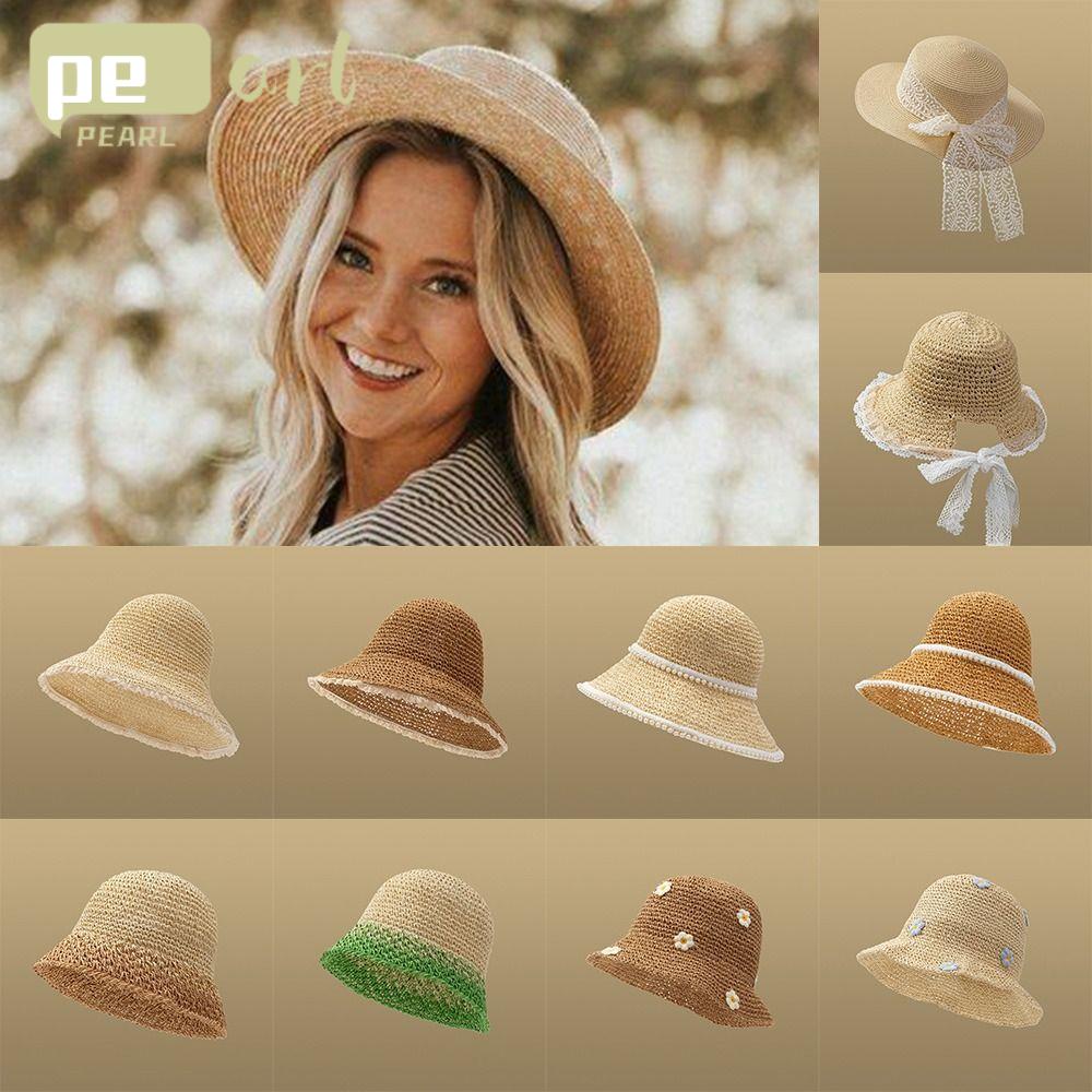 .Nón Cối Chống Nắng / Tia UV Thời Trang Đi Biển Cho Nữ