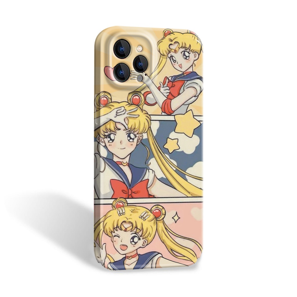 Ốp Điện Thoại Siêu Mỏng Họa Tiết Thủy Thủ Mặt Trăng Dễ Thương Cho iPhone12 XR13XS 1411 / Pro 5CJZ