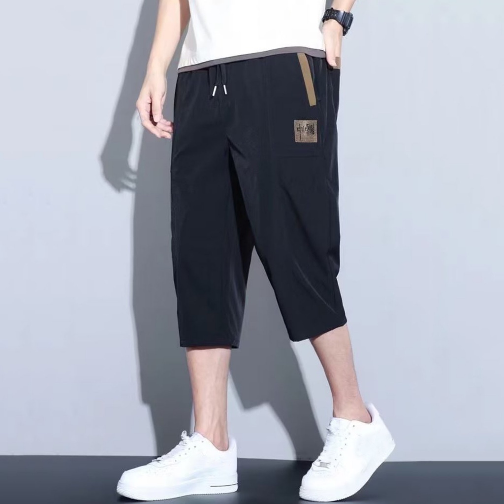 Deepsea1.br Mùa Hè Quần Cắt Xén Eo Thun