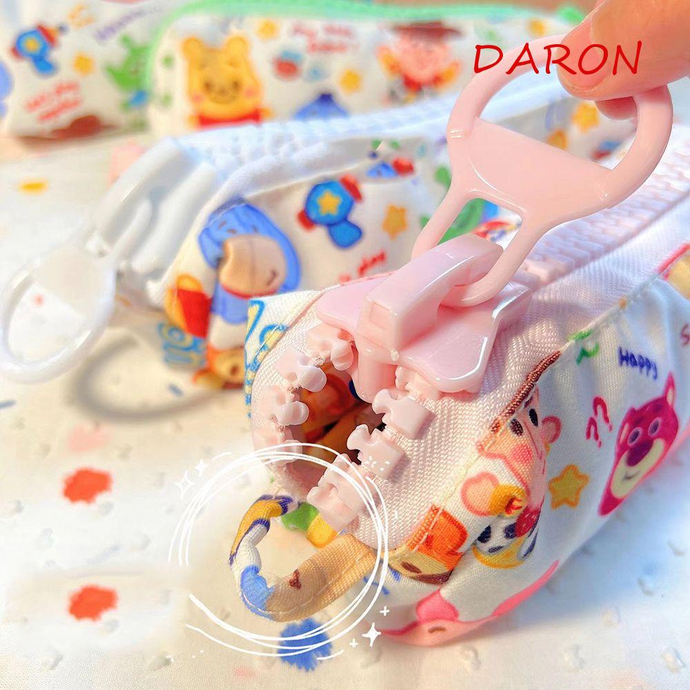 Túi Đựng Đồ Trang Điểm Đa Năng Sức Chứa Lớn Họa Tiết Hoạt Hình Winnie Pooh Phong Cách Hàn Quốc