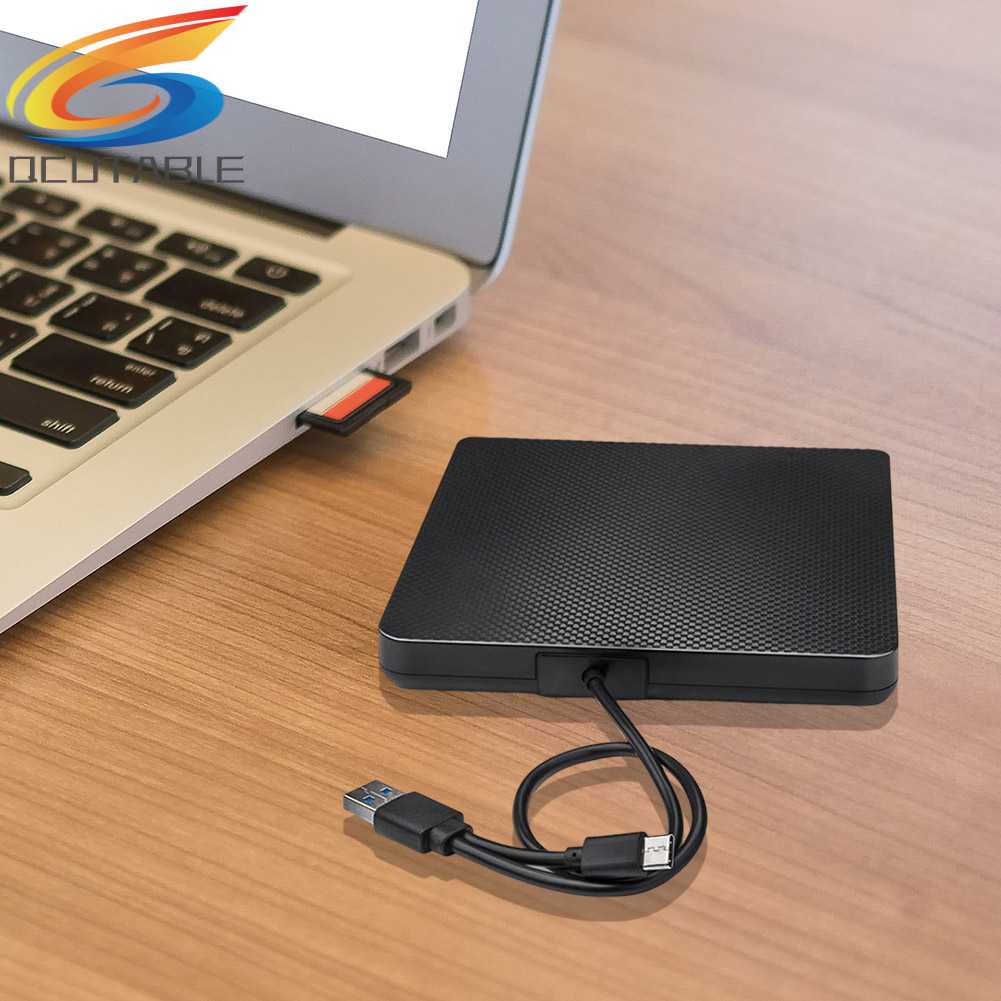 Vỏ Ổ Đĩa Quang Học USB 3.0 Type-C DVD Cho Laptop Notebook